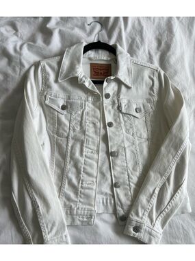 Levi's White Denim Jacket